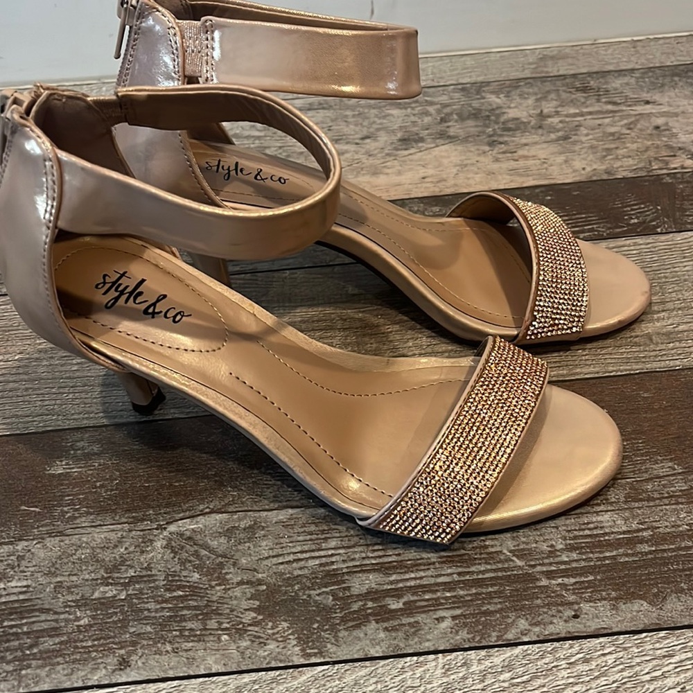 Style & Co Rose Gold Heels